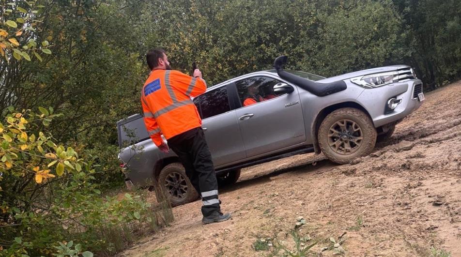 VMT 4x4 training with Edd Cobley